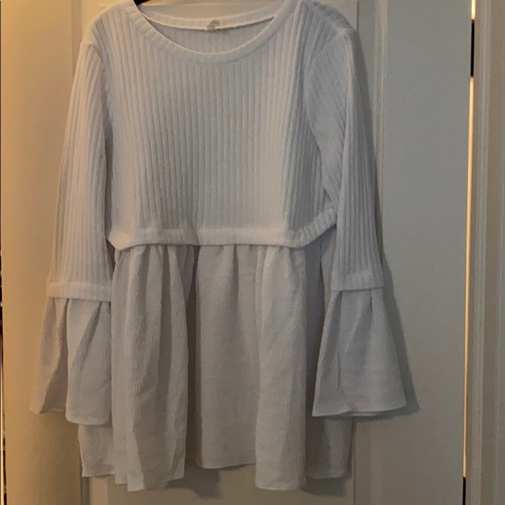 Pink Blush maternity blouse